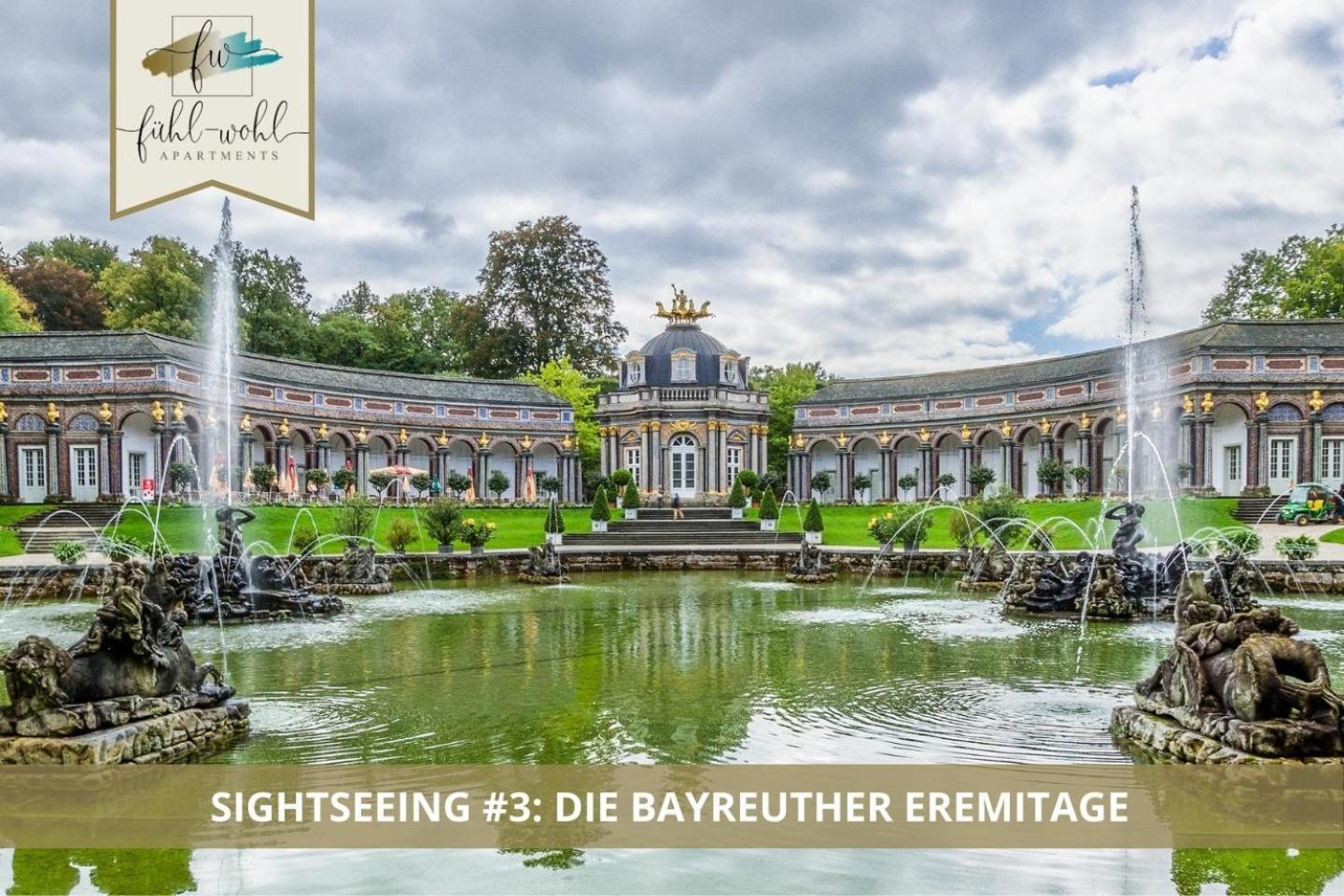Semper Suite No1 - 2Zi Fewo 1-4 Pers, Balkon, Parkplatz, Hofgartennaehe Bayreuth Bagian luar foto